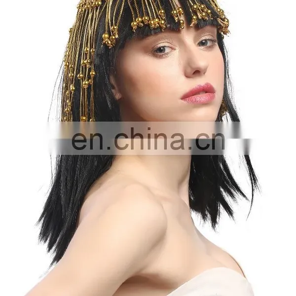 Party Lady's Wigs, Indian Party Wig P-W190 photo-6