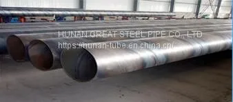 Welded SSAW Steel Pipes Used in Oil/gas/water Industry With Competitive Price