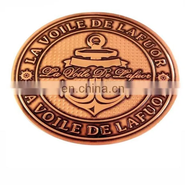 Fashion Customized Aluminum Wine Label Metal Bottle Label photo-6