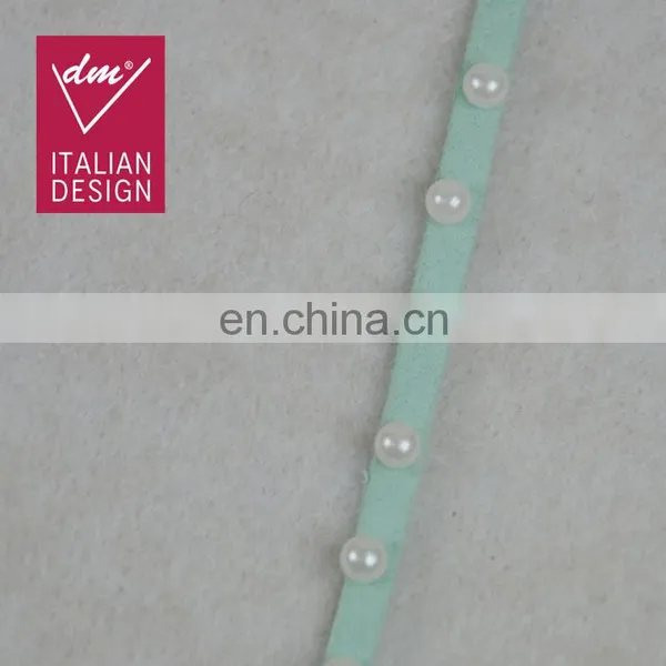 Hot Design Beaded Pearl Embroidery Lace Trim for Cloth Decoration photo-4