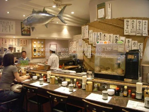 Sushi Conveyor Belt System Food Delivery System Sushi Belt - Manufacturer: Michaeldeng@gdyuyang.com photo-4