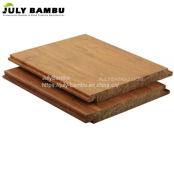 China Supplier Solid 14mm Laminated Bamboo Floors Indoor Used Strand Woven Bamboo Fooring Price photo-4