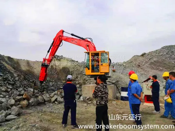 Stationary Breaker Boom Systems For Grizzly Screen photo-3
