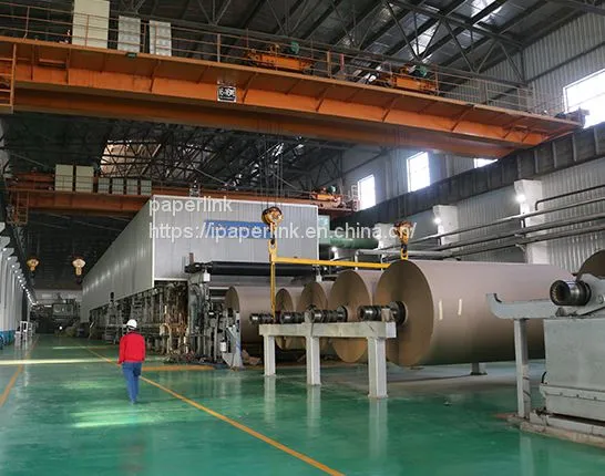 Kraft Fluting Paper Roll Making Machinery Corrugated Cardboard Production Line Paper Making Machine photo-2