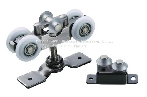Wood Door Guide Hanging Door Roller Wheel Runners photo-2