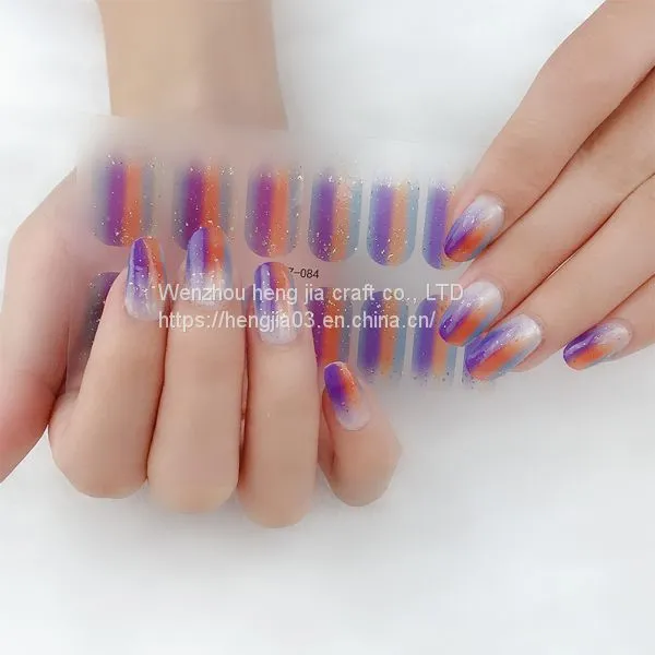 3d Nail Wraps Beauty Sticker Nail Sticker Art Nail Decoration Sticker photo-4