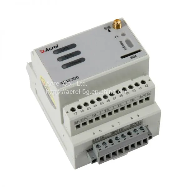 On Line Treatment of Environmental Protection Equipment for Three-phase Electric Energy Meter of Ankerui Adw300-hj-d16-4g Wireless Metering Instrument photo-4