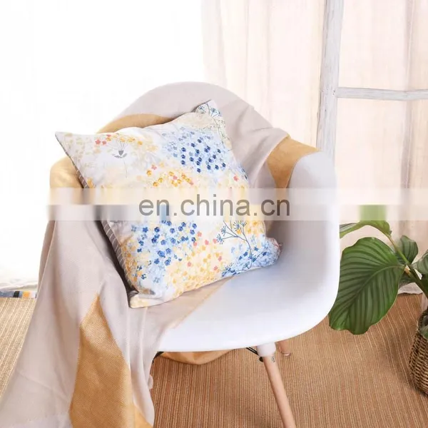 Traditional Luxury Digital Print Embroidered Floral Cushion Covers for Sofa Bedroom photo-6