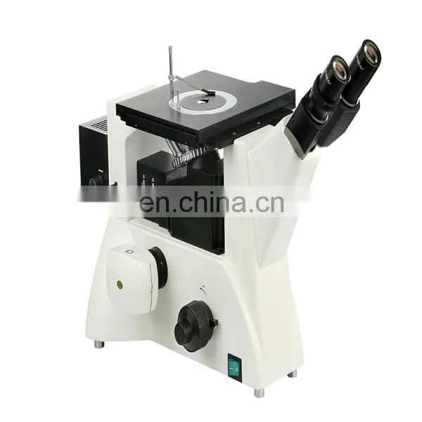 4XC Steel Alloy Trinocular Invert Metallurgical Metallographic Microscope With Scanning Electronic Eyepiece photo-6