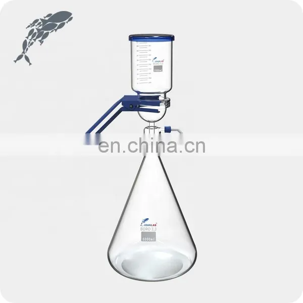 AKMLAB Laboratory Glass Vacuum Filter Solvent Filtration Apparatus photo-2