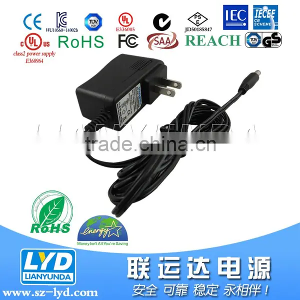 UL Listed 12v Power Adapter 12v 1a for LED Strip With UL FCC CE GS PSE Approval photo-3