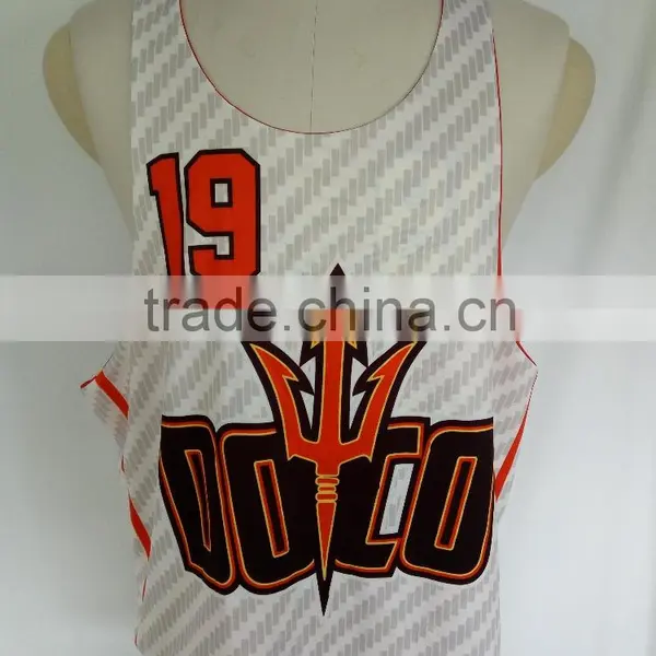 100% Poly Men's Performance Reversible Tank Top With Sublimation Print photo-2
