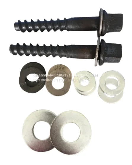 Railway Accessories Plain Washer Uls6/Uls7 for Spikes Fastened Rails photo-2