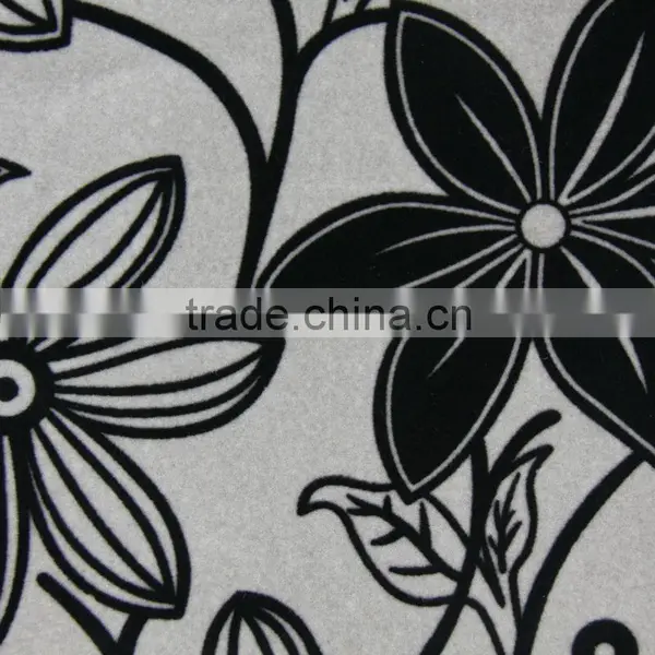 New Arrival Flock on Flock for Sofa Seat Cover Fabric /flocked Upholstery Fabric/flocked Sofa Fabric Velvet photo-2