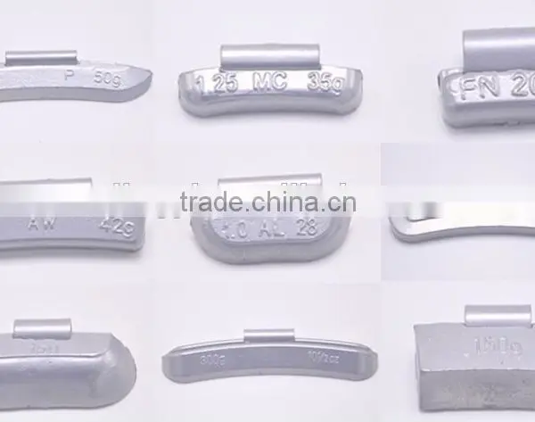 ZINC(ZN) Clip on Wheel Balance Weights for REG P AW MC FN Wheel Rims photo-4
