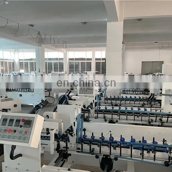 UFG800B Economic Middle Medium Speed Automatic Straight Line Paper Box Folder and Gluer photo-5