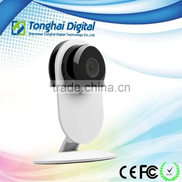 720P TF SD Card P2P Baby Monitor Network Auto Motion Tracking IP Camera photo-2
