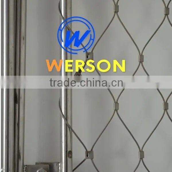 STAINLESS STEEL WEBNET for Zoo Enclosures, Tensile Structure | Generalmesh photo-2