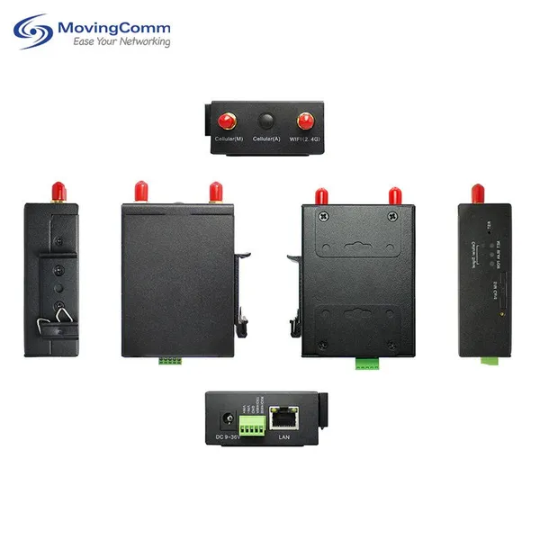 Mini M2M Iot Gateway Customization Industrial Grade Rs485 Rs232 Din Rail Mountable VPN Modem 3G 4G Lte Wifi Wireless Router photo-5