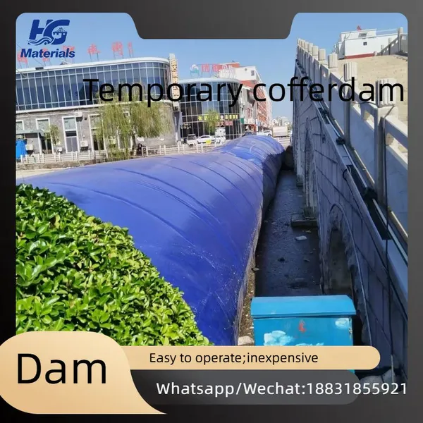 PVC Temporary Water Retention Bladder: Essential Tool for Flood Control & Emergency Water Blocking, Suitable for Municipal Engineering
