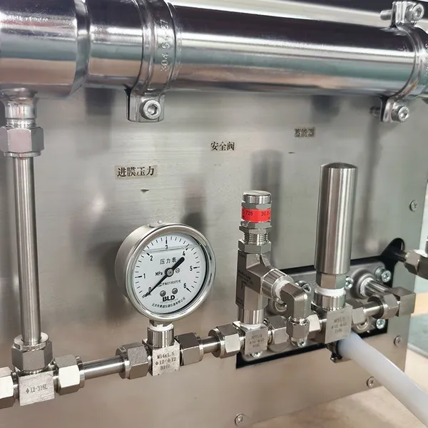 Lab-scale Spiral-wound Membrane System | UF/NF/RO Applicable | SS304/316L Material | Energy-saving photo-4