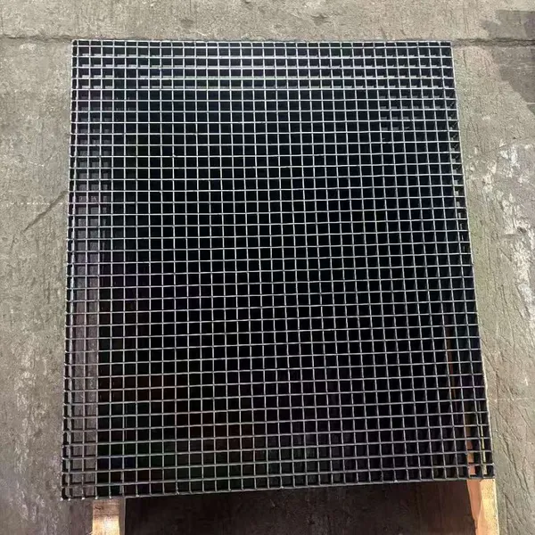 Stainless Steel 304 Grating with 19mm Serrated Surface for Slip Resistance