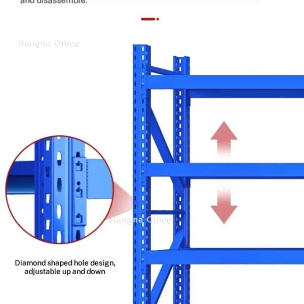 Heavy-duty Industrial Rack FW-ST243 | Triangular Reinforced Bracing & Thickened Columns | 500kg/Level Capacity Mold Storage for Factory Workshops photo-4