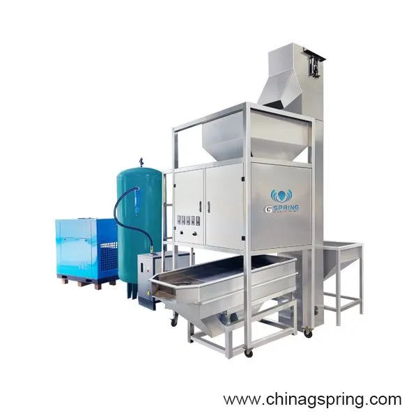 Industrial Air Peeler Machine Nuts Peeling Equipment Automatic Peanut Red Skin Peeling Machine for Peanut Processing photo-2