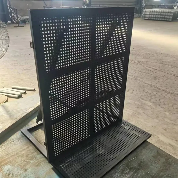 Foldable Explosion-proof Fencing for Music Festivals, Safety Crowd Control Barrier, Aluminum Explosion-proof Control Fencing, Suitable for Concerts. photo-5