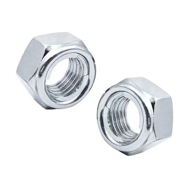 High Quality Carbon Steel DIN 985 Hex Nylon Insert Lock Nut photo-3