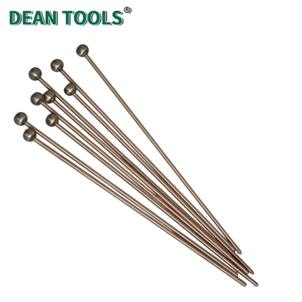DEAN TOOLS Неискрящийся слуховой стержень с шаровой головкой, слуховой стержень из медного сплава, противопожарный и антиво взрывной для технического обслуживания промышленного оборудования