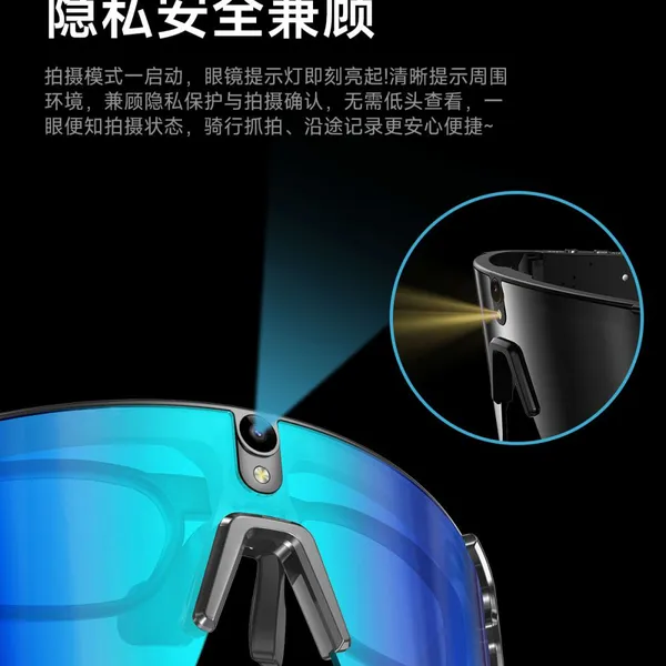 Free Your Hands! Bluetooth AI Smart Glasses, a New Digital Companion for Cycling and Travel photo-3