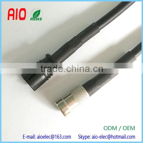 Right Angle RAKU Female Plug To ISO Female Jack Aerial Adaptor Adapter Antenna Lead Cable For Car VAN Bus Radio photo-2