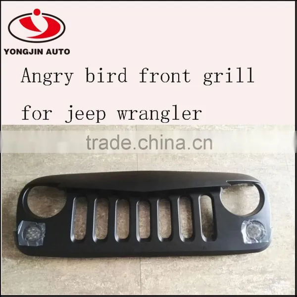 Auto Spare Parts Angry Front Grille 4x4 Offroad Bird Grill for Jeep Wrangler photo-3