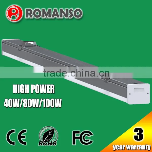 1.2m Led Linear Pendant Lighting 80w Modern Led Ceiling Office Lighting Supplier's Choice photo-3