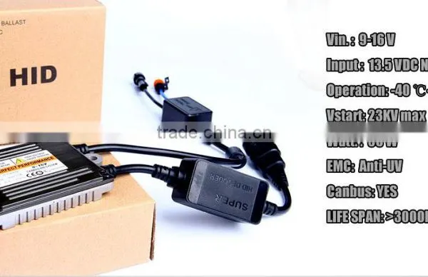 Auto Canbus Xenon Hid Ballast 35w, Xenon Lamp35 Watt Hid MagneticBallast photo-3