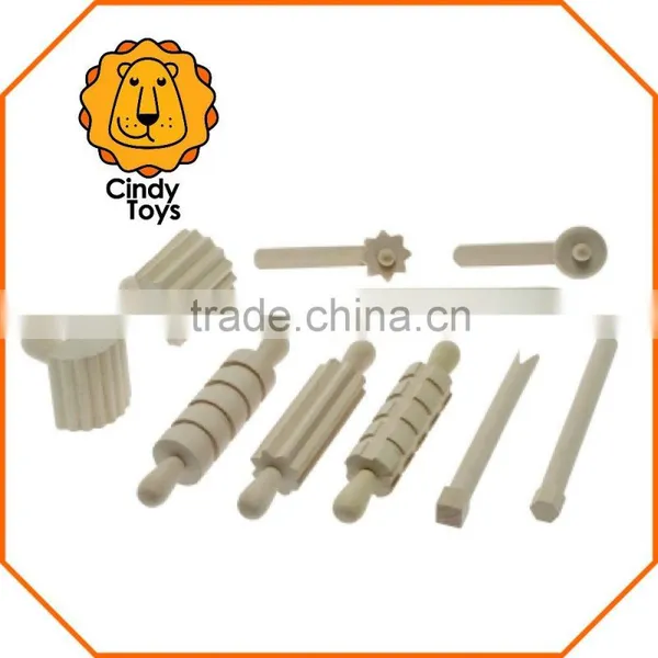 Wooden Craft Modelling Set Hard Wood 11 Pcs for Kids photo-3