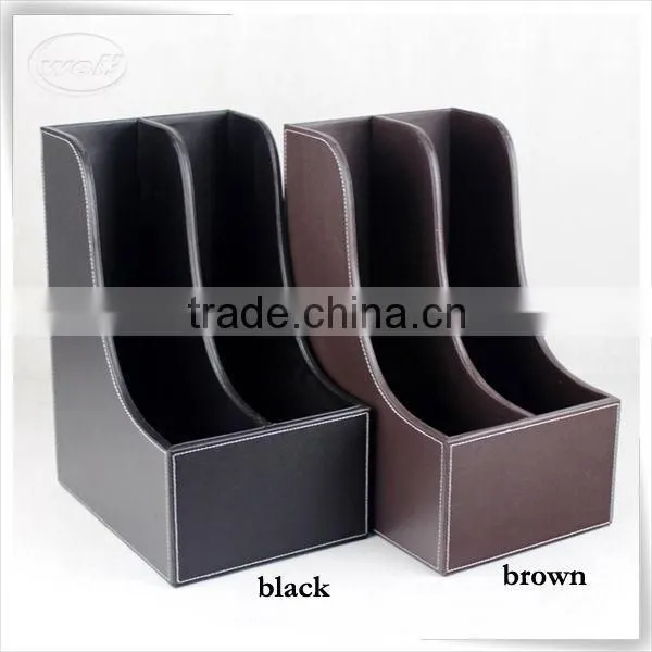 Luxury Multifunctional pu Leather File Holder photo-4