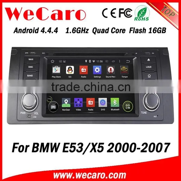 Top Version Android 4.4.4 Double Din Car Stereo Dvd Player for Bmw x5 Android Gps Navigation System Wifi 3g 2000-2007 photo-2