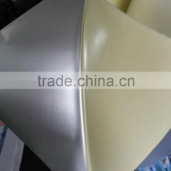 Good Quality Self Adhesive Matte Silver PET Film photo-2
