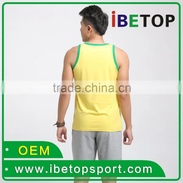 OEM Service Custom Sportswear Coolmax Running Cotton Vest photo-2