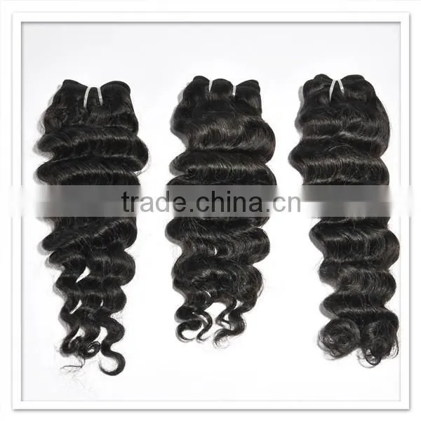 2015 Deep Wave Weave Hairstyles Deep Wave Xsion for Black Women Human Hair photo-3