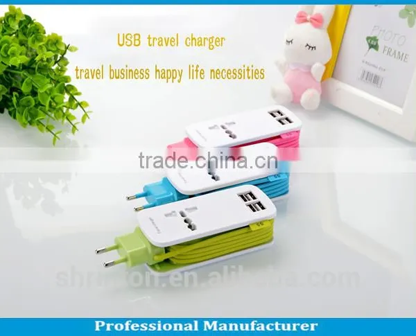 Colorful 4 USB Travel Charger photo-4