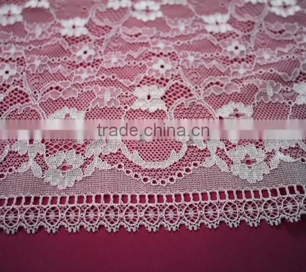 Wholesale Elegant Embroidery Jacquard Nylon Lace Fabric photo-3