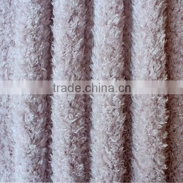100% Polyester Peach Velvet Fabric for Toys photo-4