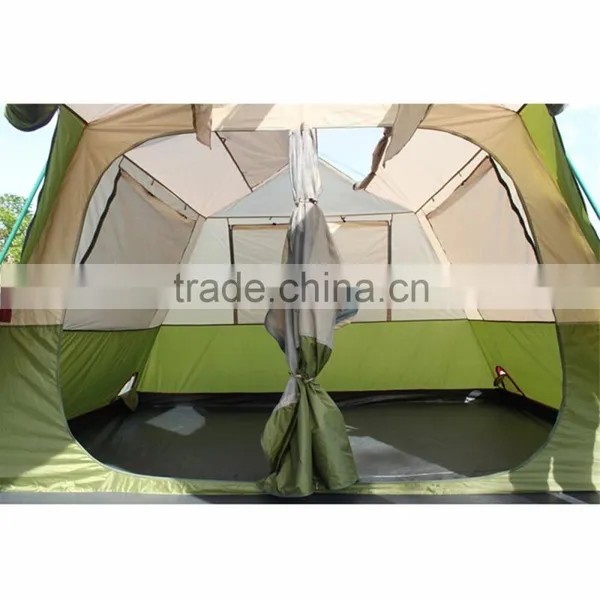 12 Person Camping Hiking Teepee Fishing Shade Big Play Shelter Luxury Hotel Family Tent photo-2