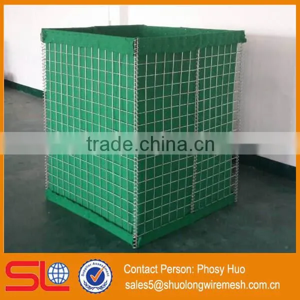 Factory Supply MIL3 Hesco Flood Barrier, Geotextile Bag, Hesco Bastion for Protection Fence photo-2