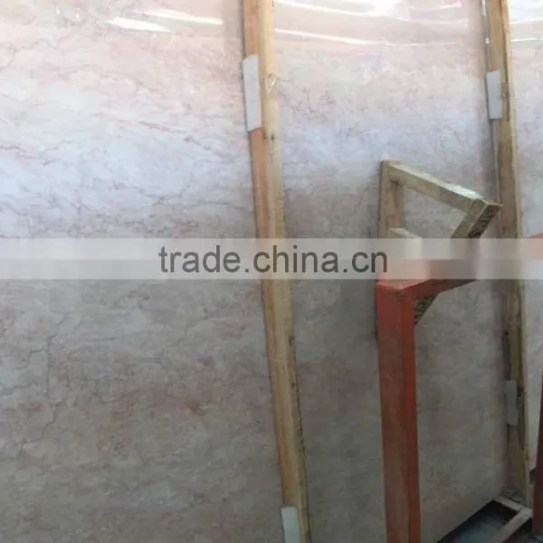 Polished Rose Cream Marble Slab photo-3