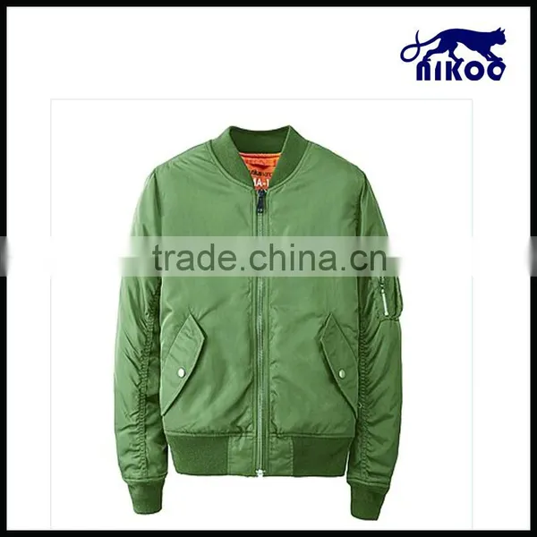 Custom Nylon Jacket, Blank Nylon BaseballJacket, Air Force Pilots Jacket photo-3