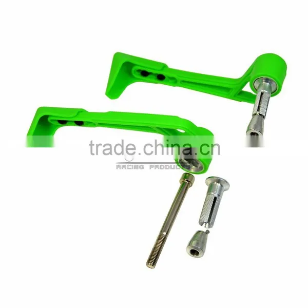 BJ-LG-004 Custom Motorcycle Parts Green Bent Style Adjustable Plastic Lever Guard photo-5